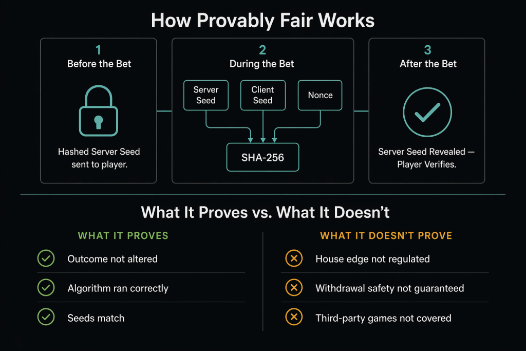 Provably Fair Crypto Casino
