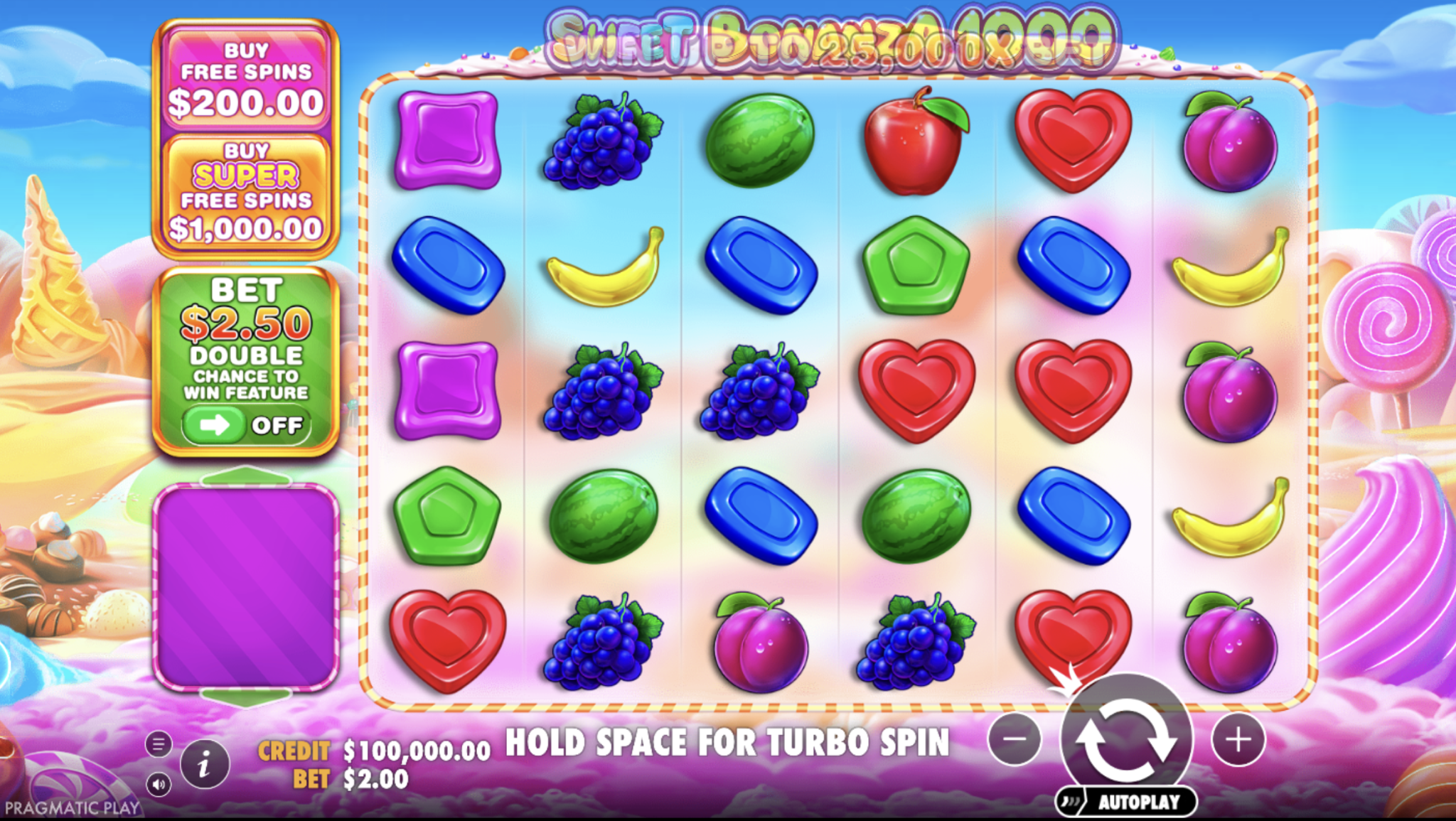 sweet bonanza 1000 slot game