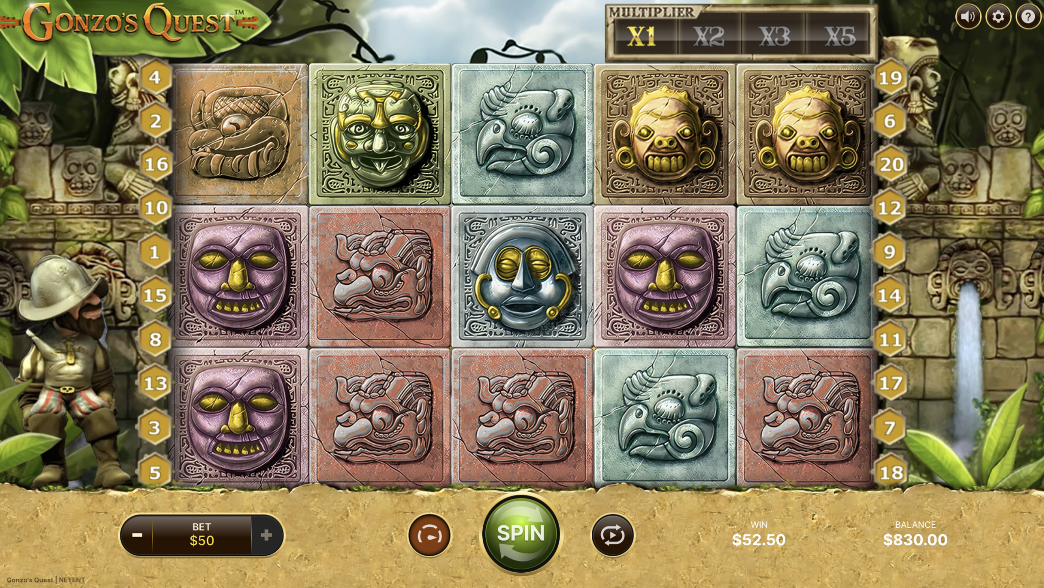 gonzo's quest crypto casino slot review
